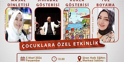 ŞİRAN BELEDİYESİNDEN ÇOCUKLARA ÇİFTE PROGRAM