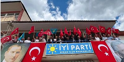 Şiran’da Birlik ve Beraberlik Mesajı: İYİ Parti Yeni Binasını Açtı