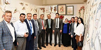 Şiran’da El Emeği Göz Nuru eserler Sergilendi