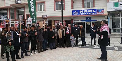 Şiran'da  “Gazze için ayağa kalkma vaktidir”