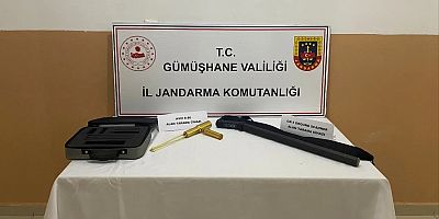 Şiran’da Kaçak Kazıya Jandarma’dan Suçüstü