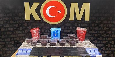 Şiran’da kaçak tütün operasyonu