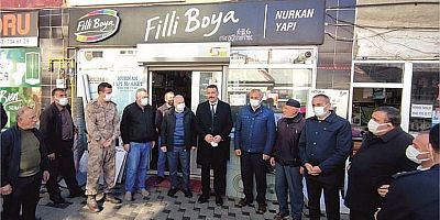 Şiran'da Kaldırım İşgali Sonlandırıldı.