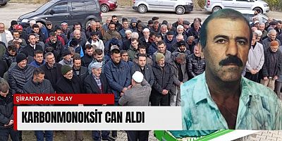 Şiran’da karbonmonoksit zehirlenmesi can aldı