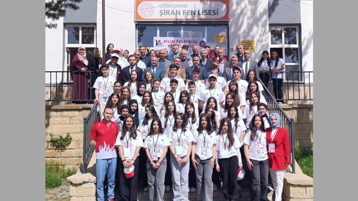 Şiran Fen Lisesi’nde TÜBİTAK 4006 Bilim Fuarı