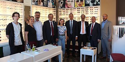 Şiran’ın ilk gözlükçüsü açıldı