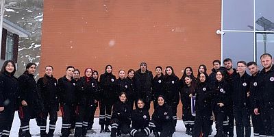 Şiran Mustafa Beyaz MYO Öğrencileri Tatbikatta