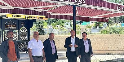 Söğütlü Beldesinde Bir İlk: Cenaze Alanına Modern Sundurma