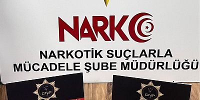 Şüpheli olarak durdurulan araçtan bonzai ve silah çıktı