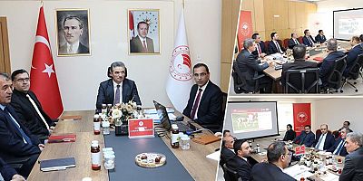 Tarımsal Projeler Hakkında Değerlendirme Toplantısı Yapıldı
