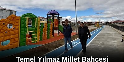 Temel Yılmaz Millet Bahçesi Bu Cumartesi Açılıyor