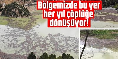 Torul Baraj Gölü her yıl çöplüğe dönüyor