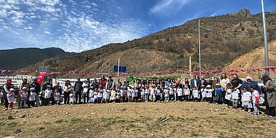 Torul’da “Minik ellerden gelecek ormanı” oluşturuldu
