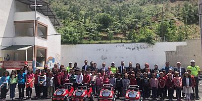 Torul’da trafikte farkındalık etkinliği düzenlendi