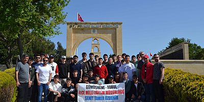 Torul’daki lise öğrencilerinden tarihi yolculuk