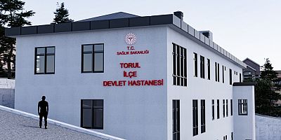 Torul İlçesindeki Devlet Hastanesi yanına 10 Yataklı Ek Hizmet Binası Yapılıyor