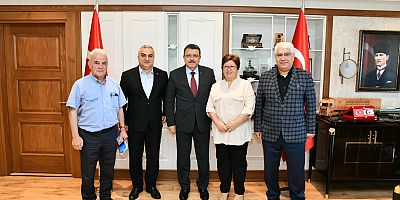 Trabzon'daki Hemşehri Derneklerinden Genç'e Teşekkür Ziyareti