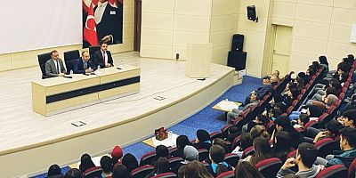 Tüfekcioğlu tarafından öğrencilere seminer verildi