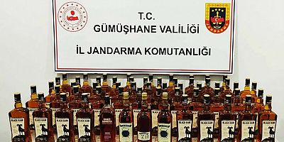 Tur otobüsünde 58 litre bandrolsüz içki