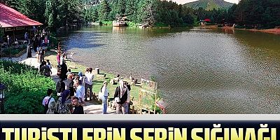 Turistlerin serin sığınağı Limni gölü