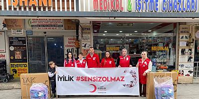 Türk Kızılay Gümüşhane Engelsiz Birimi’nden Anlamlı Destek