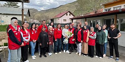 Türk Kızılay Gümüşhane Şubesi’nden Özel Bireylere Anlamlı Ziyaret