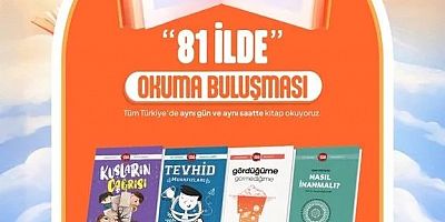 Ufka Yolculuk Coşkusu Gümüşhane’de de Aynı Gün, Aynı Saatte; “81 İlde Okuma Buluşması”