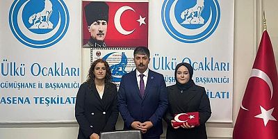 Ülkü Ocakları Asena Biriminde Bayrak Değişimi