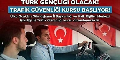 Ülkü Ocakları’ndan Trafik Güvenliği Eğitimi