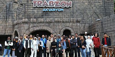 Uluslararası öğrenciler Bayburt ve Trabzon’u gezdi