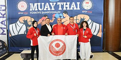Ünilig Muaythai Türkiye Şampiyonası’nda GÜ’den Çifte Gurur