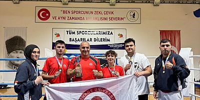 ÜNİLİG Muaythai Türkiye Şampiyonası'ndan 1 Gümüş, 4 Bronz Madalya