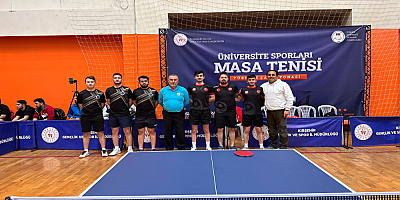 Üniversite Masa Tenisi Takımı Süper Lige Yükseldi