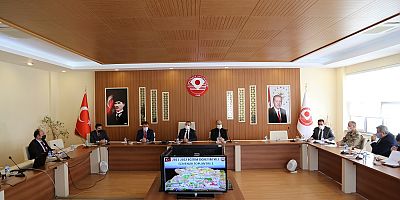 Üniversitede Güvenlik Koordinasyon Toplantısı Gerçekleşti