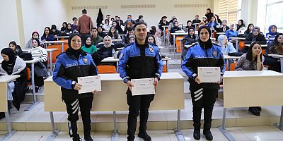 Üniversitemizde Toplum Destekli Polislik Uygulamaları Söyleşisi Gerçekleştirildi