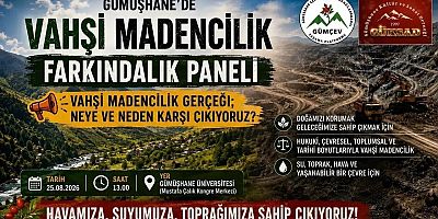 Uzmanlar Gümüşhane İçin Buluşuyor: Madenciliğin Hukuki ve Çevresel Boyutları Konuşulacak