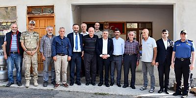 Vali Atay Karaca Mağarası, Krom ve İmera’yı İnceledi