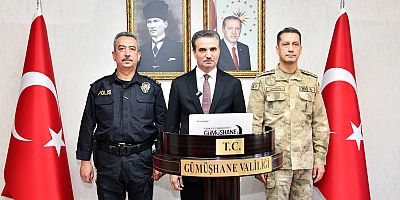 Vali Baruş;Huzur şehri” Gümüşhane’nin asayiş rakamlarını açıkladı