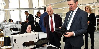 Vali Baruş, İŞGEM’i inceledi