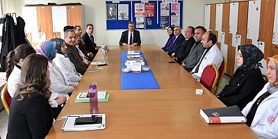 Vali Baruş, Okul Ziyaretlerine Devam ediyor.