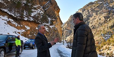 Vali Baruş’tan Yağlıdere ve Olucak köylerinde inceleme