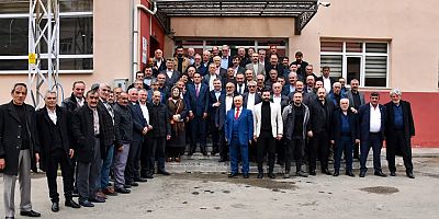 Vali Cevdet Atay muhtarlarla buluştu: “Sizler Bizim Başımızın Tacısınız”