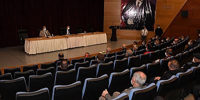 Vali Kamuran Taşbilek  Muhtarlarla Bir Araya Geldi