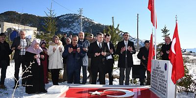 Vali Tanrısever’den köy ve şehit ailesi ziyareti
