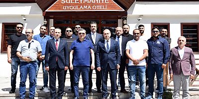 Vali Tanrısever, Libyalı Misafirlerini Süleymaniye’deki Uygulama Oteli’nde Ağırladı