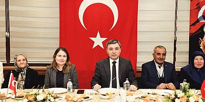 Vali Tanrısever, Şehit Aileleri ve Gaziler İçin İftar Yemeği Verdi