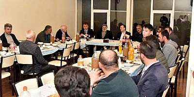 Vali Taşbilek Sanayi Esnafının İftar Sofrasına Konuk Oldu