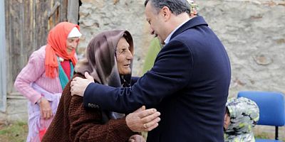 Vali Taşbilek’ten Şiran’ın köylerine ziyaret