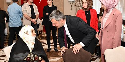 Valisi Tanrısever, şehit aileleri ve gaziler onuruna yemek verdi