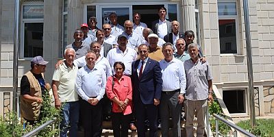 Vekil Küçük, Yeşilbük’te Muhtarlarla Buluştu